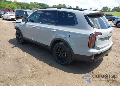 2025 Kia Telluride Ex X-Line из США, поврежденный, VIN 5XYP3DGC5SG577553